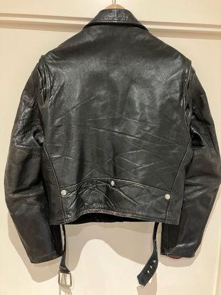 Cazadora Biker USA Años 50 Negra