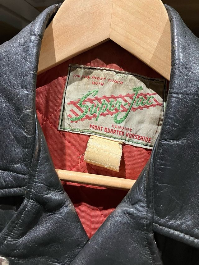 Cazadora Biker USA Años 50 Negra