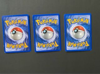 3 Carte Pokémon Team Rocket Prima Edizione