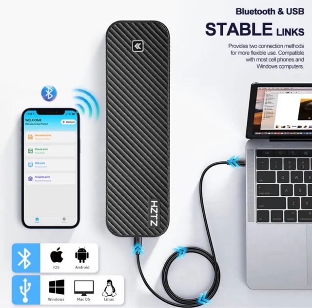 Impresora Portátil HZTZ A4