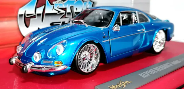 RENAULT ALPINE 1600 AZUL MAISTO CUSTOM ESCALA 1:18