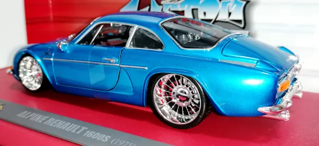 RENAULT ALPINE 1600 AZUL MAISTO CUSTOM ESCALA 1:18