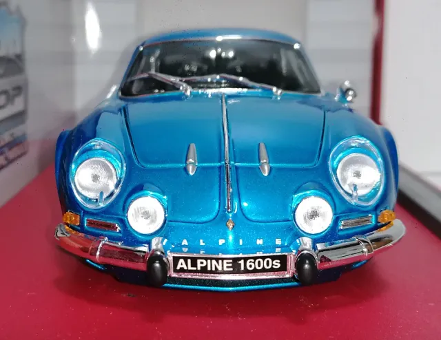RENAULT ALPINE 1600 AZUL MAISTO CUSTOM ESCALA 1:18