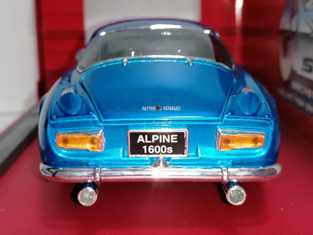 RENAULT ALPINE 1600 AZUL MAISTO CUSTOM ESCALA 1:18