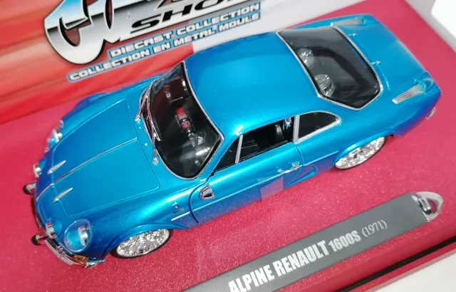 RENAULT ALPINE 1600 AZUL MAISTO CUSTOM ESCALA 1:18