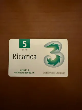 Ricarica 5 euro - Mobile Video Company