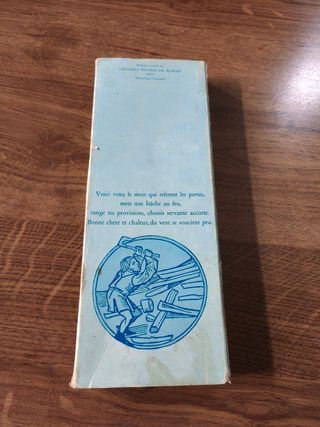 Caja Cerillas Antiguas Ilustrada