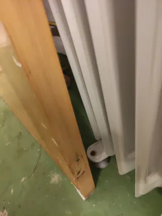 Puerta de madera interior