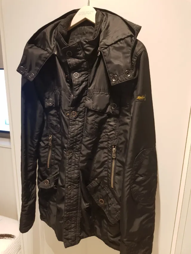 Chaqueta Vintage Pull&Bear  Negra