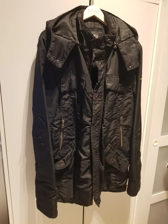 Chaqueta Vintage Pull&Bear  Negra