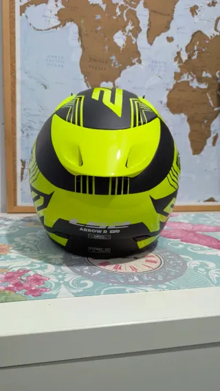 Casco Moto Integral LS2 Arrow R Evo Amarillo
