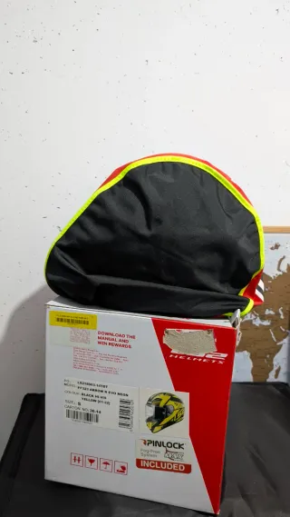 Casco Moto Integral LS2 Arrow R Evo Amarillo