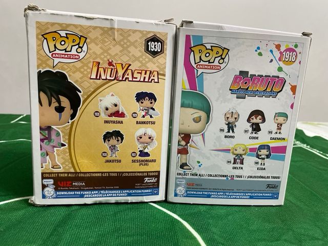 Funko Pop! Inuyasha Jakotsu 1930 & Boruto Daemon 1