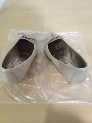 Zapatos de tacón mascaro beige mujer