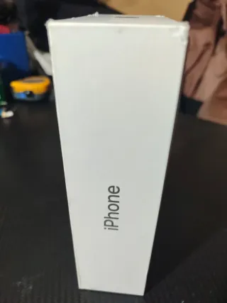 Caja vacía iPhone 7 Plus silver 128 GB