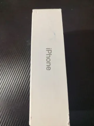 Caja vacía iPhone 7 Plus silver 128 GB