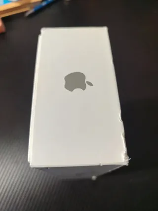 Caja vacía iPhone 7 Plus silver 128 GB