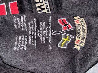 Sudadera Geographical Norway negra