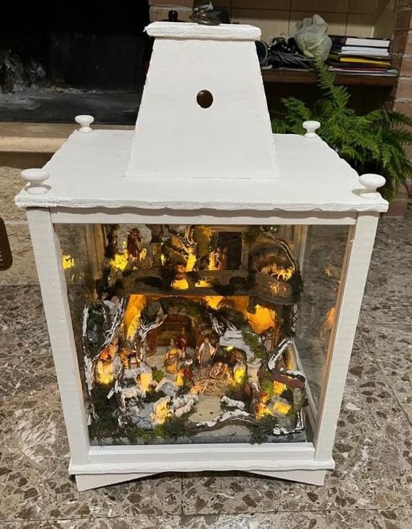 Presepe artigianale artistico palestinese