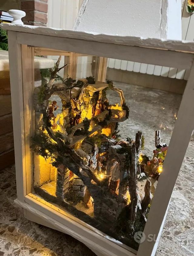 Presepe artigianale artistico palestinese