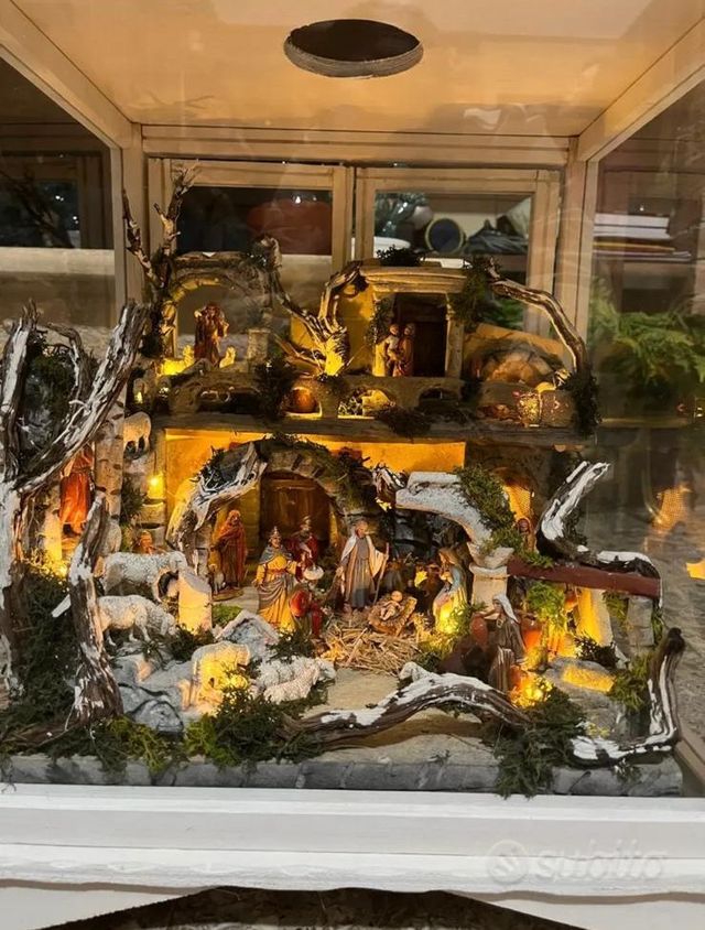 Presepe artigianale artistico palestinese