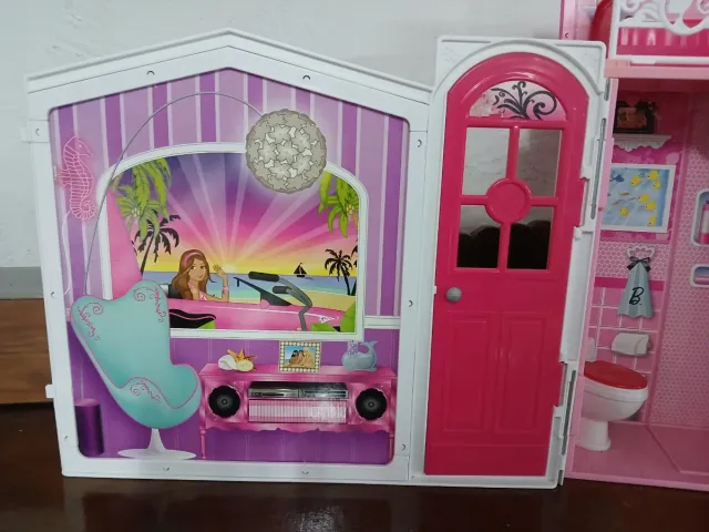 Casa rosa di Barbie