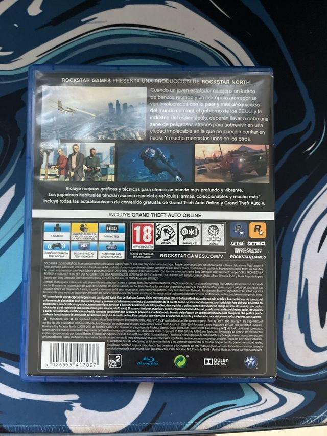 GTA V PS4 (Grand Theft Auto V)