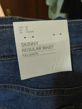 Pantalones vaqueros H&M nuevos Talla 44