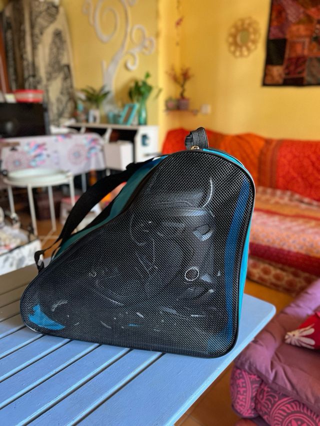 Patines Oxelo Negros Talla 43 + Bolsa