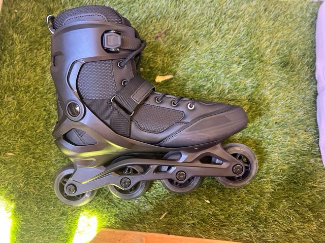 Patines Oxelo Negros Talla 43 + Bolsa
