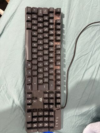 teclado con ratón gaming