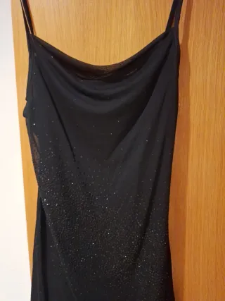 Vestido fiesta noche negro