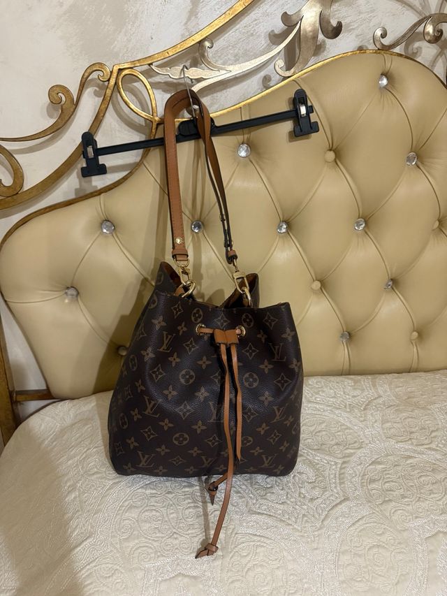 Borsa Louis Vuitton Tela Monogram Marrone