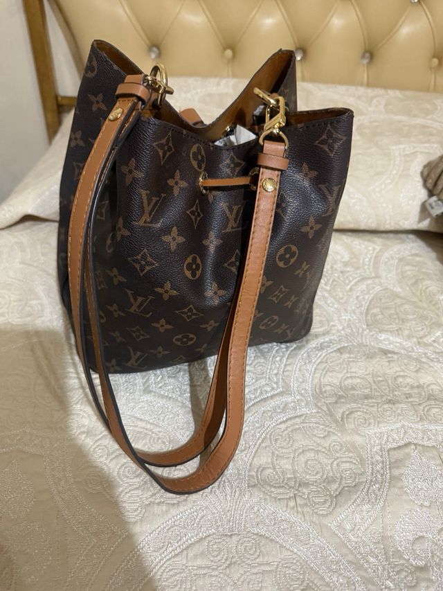 Borsa Louis Vuitton Tela Monogram Marrone