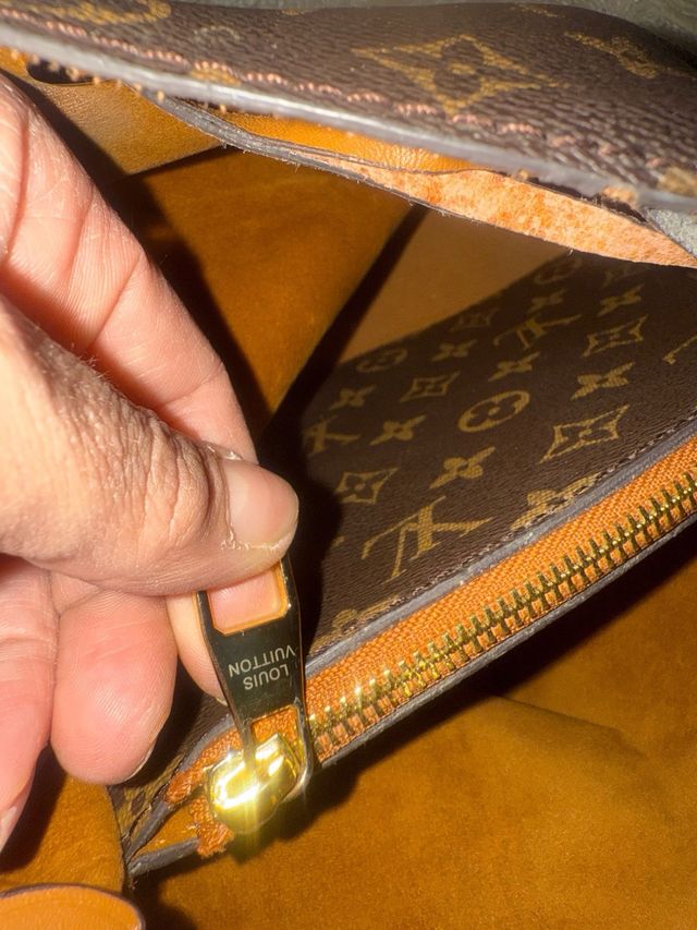 Borsa Louis Vuitton Tela Monogram Marrone