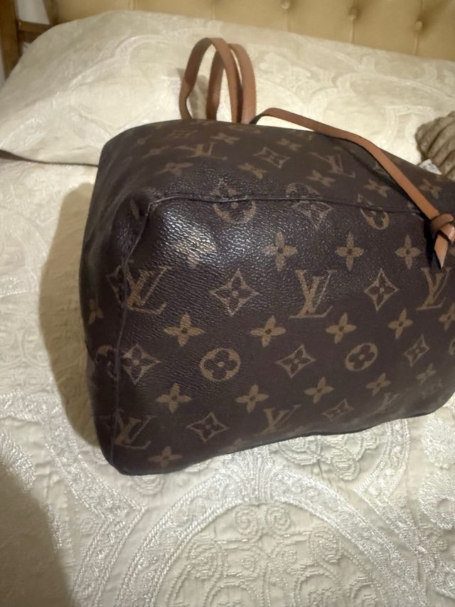 Borsa Louis Vuitton Tela Monogram Marrone