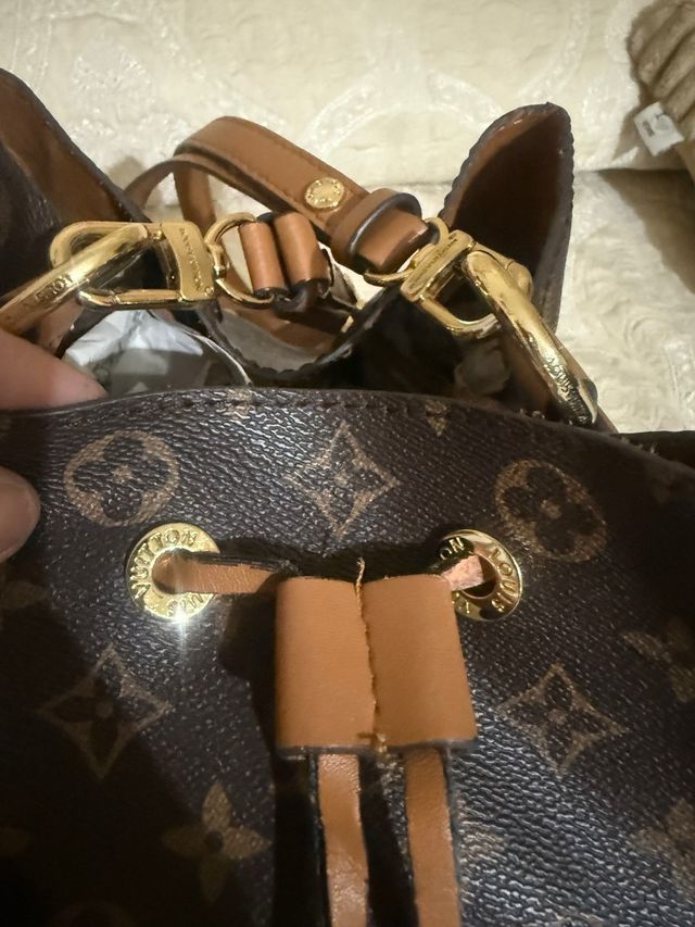 Borsa Louis Vuitton Tela Monogram Marrone