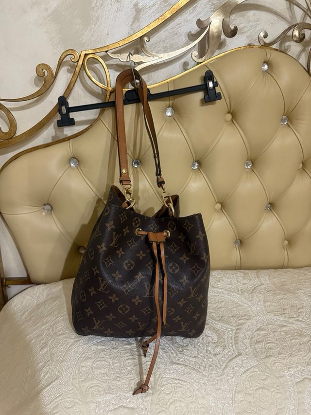 Borsa Louis Vuitton Tela Monogram Marrone