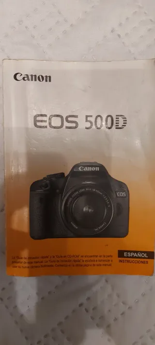 Canon EOS 500D Cámara Reflex Digital