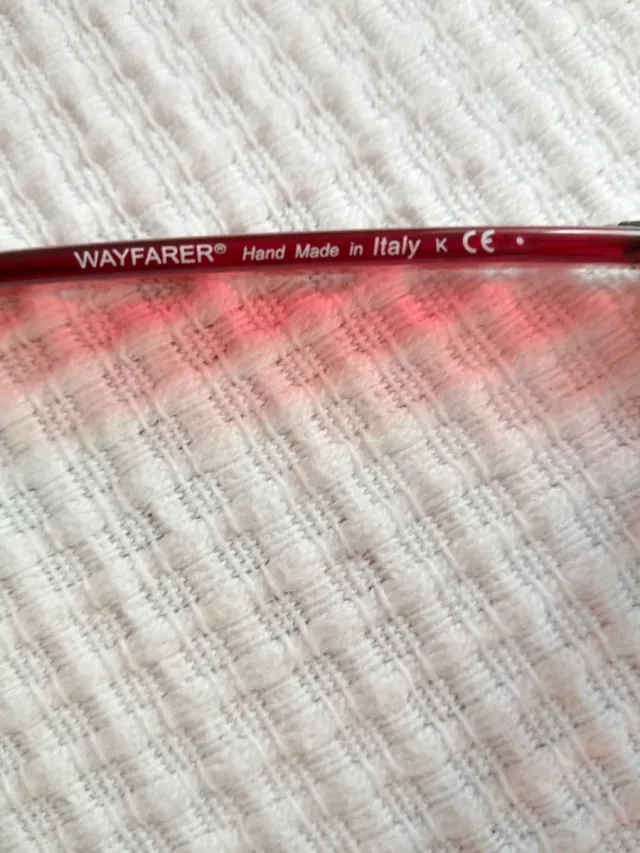 Gafas de sol Ray-Ban Rojas translúcida