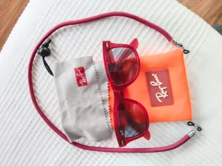 Gafas de sol Ray-Ban Rojas translúcida