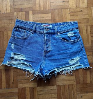 Conjunto 3 shorts vaqueros