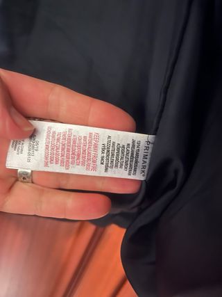 Anorak acolchado azul marino T.13/14