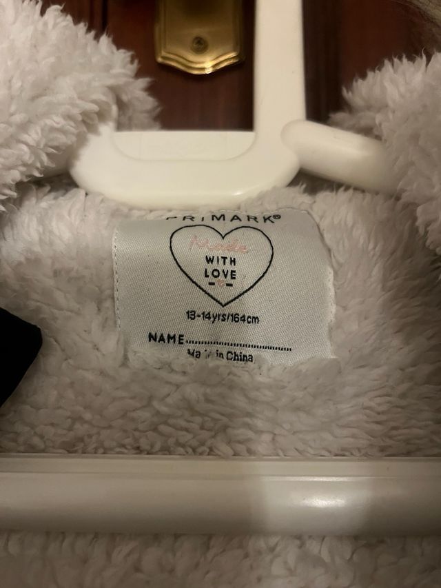 Anorak acolchado azul marino T.13/14