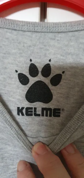 Camiseta manga larga Kelme gris