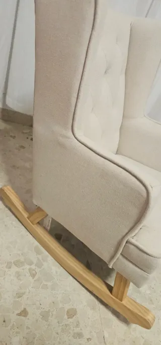 Silla Mecedora Infantil Zara Home Beige