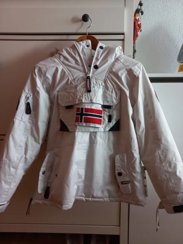 Cazadora Norway niña blanca T.14