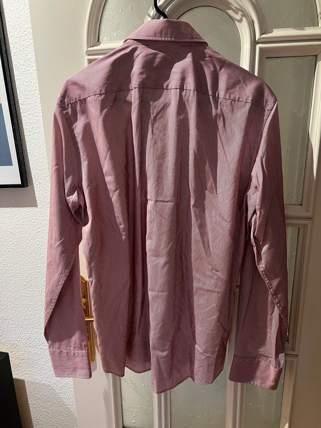 Camisa Hugo Boss Roja Rayas