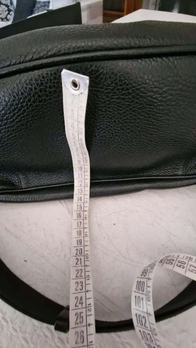 Borsa vera pelle donna Borbonese nera