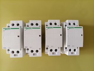 4 Contactores Schneider ICT 40A 250V NA